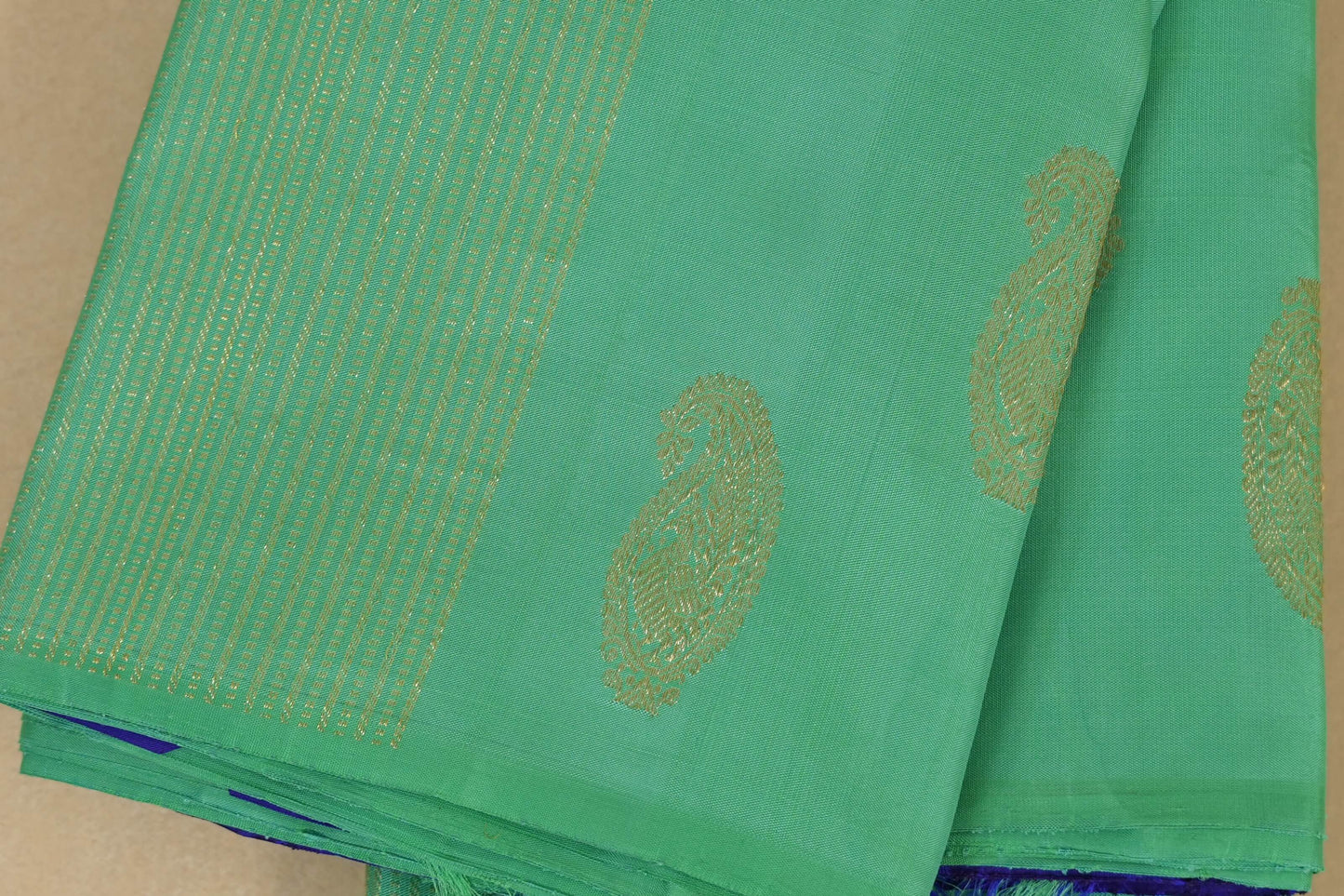Borderless vintage kanjivaram silk saree
