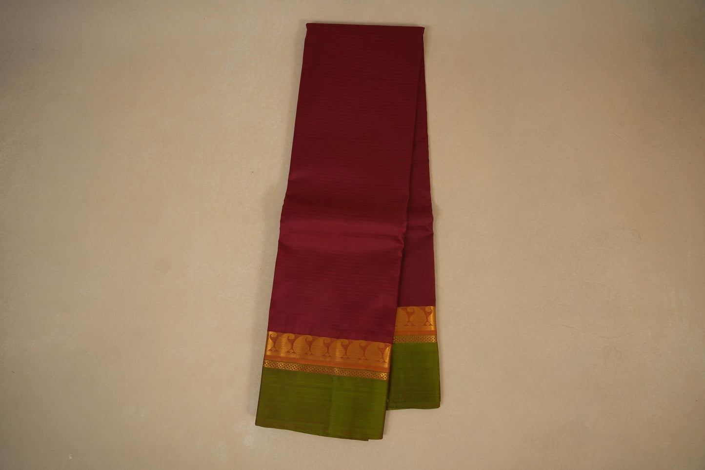 Maroon Light weight Kanchipuram Silk Saree 