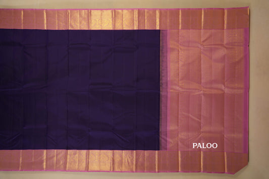 vintage kanjivaram silk saree paloo
