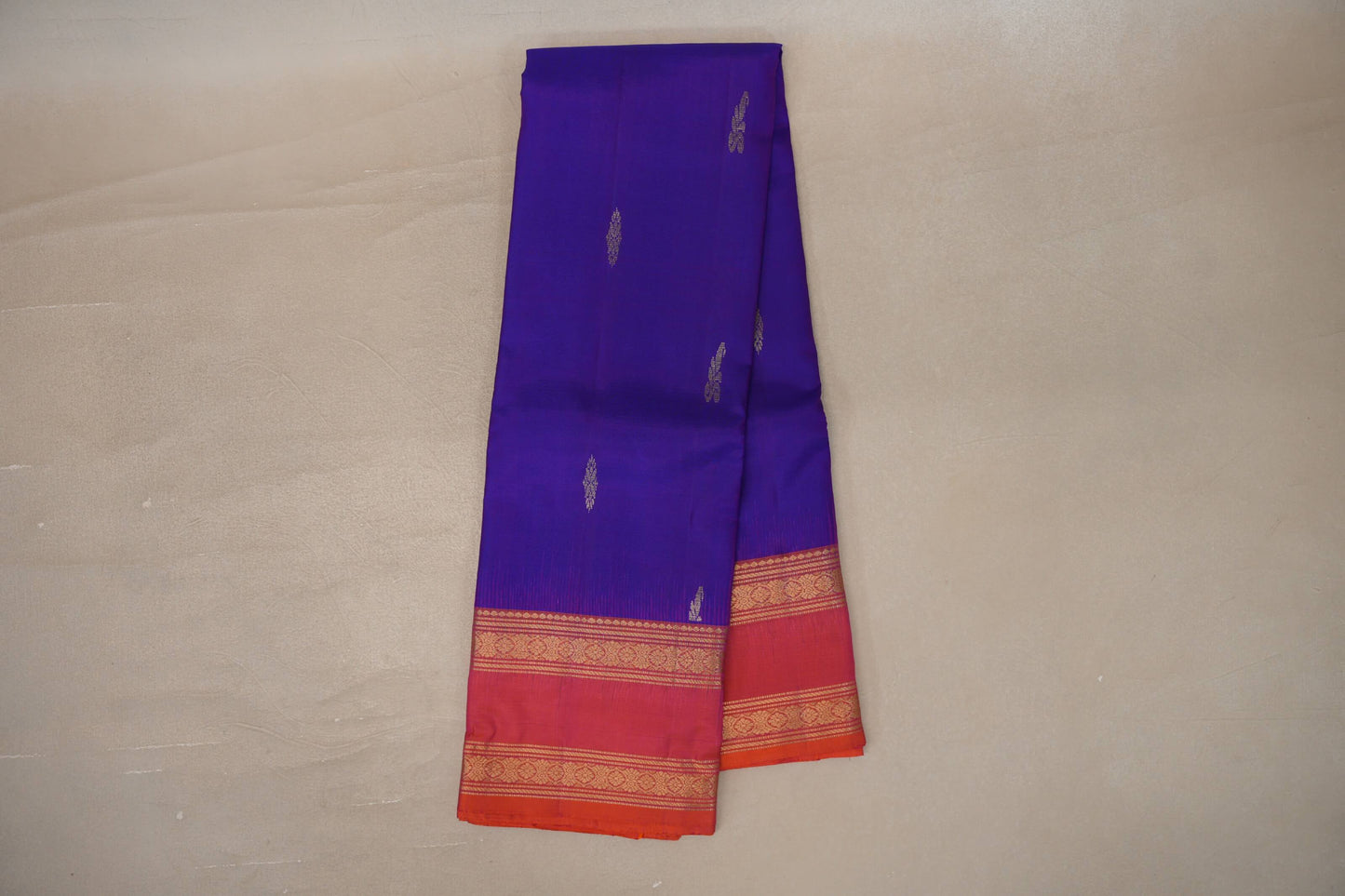 Bright Violet Purple Soft Silk Saree online