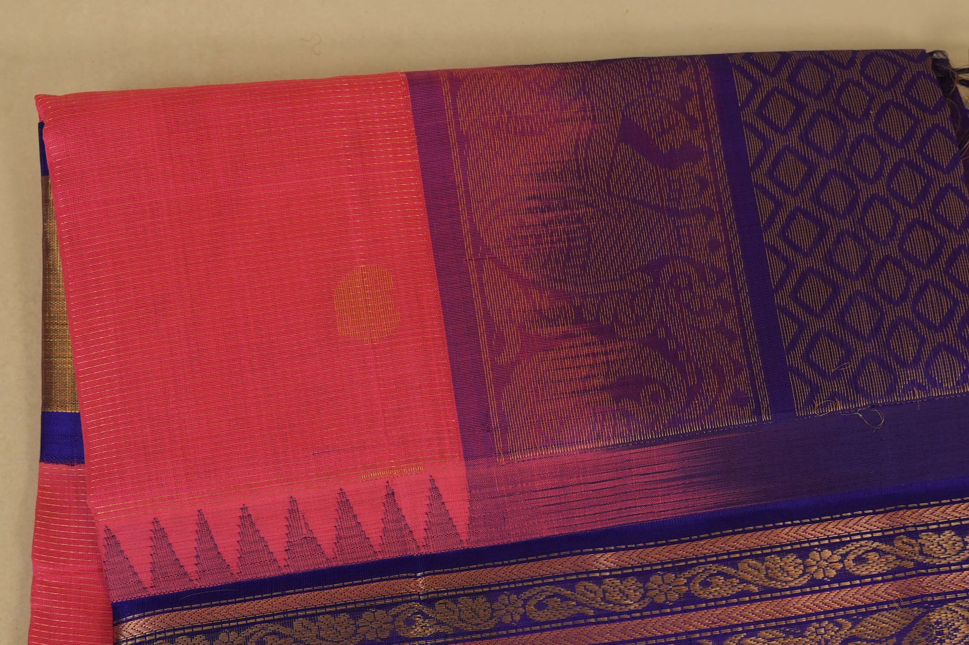 vintage silk cotton saree body