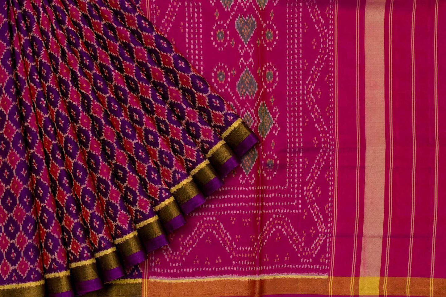 Patola Mulberry Silk Saree by Chakor PSCK260297