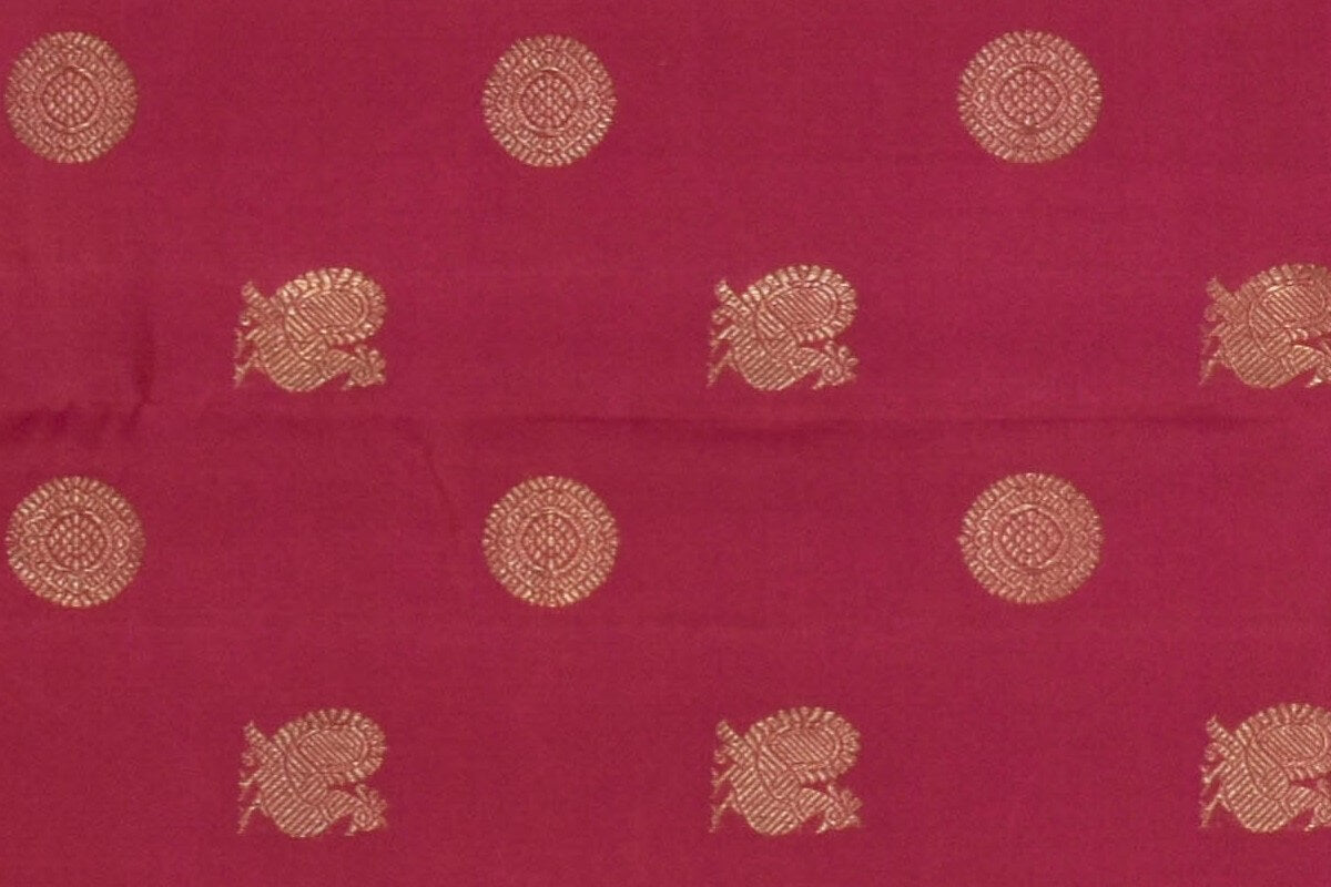 Sita mahalakshmi Kanjivaram silk saree PSSM05SMLRAM240318 - Parisera