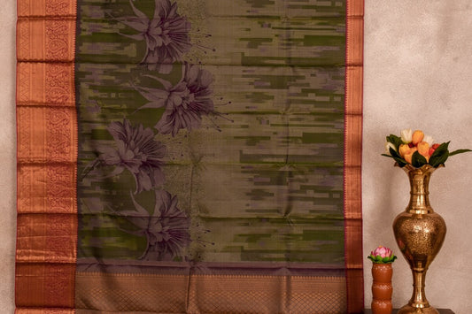 Sita mahalakshmi Kanjivaram silk saree PSSM05SMLSEL230638 - Parisera