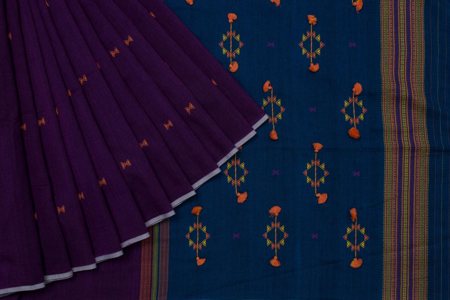 Bhujodi Cotton Saree by Chakor PSCK260307