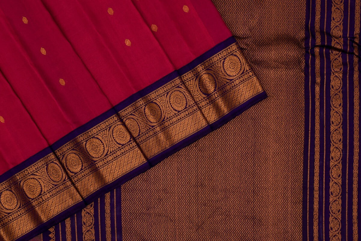 Indo fabric gadwal silk saree PSIF060082