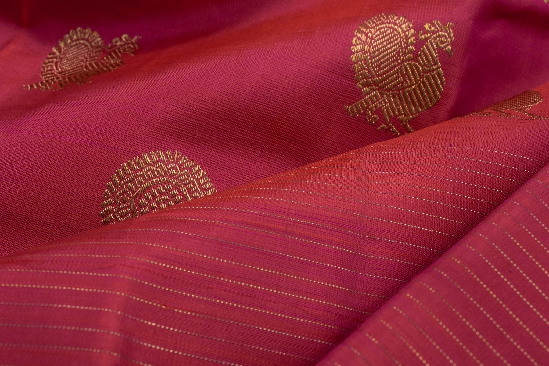 Sita mahalakshmi Kanjivaram silk saree PSSM05SMLRAM240318 - Parisera
