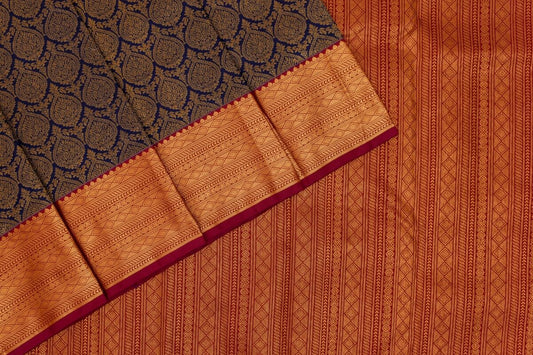 Bamora silks Kanjivaram silk saree PSBS31BS12