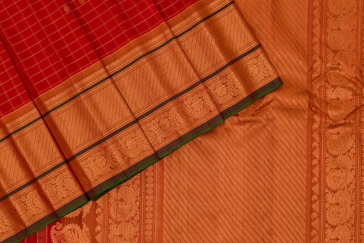 Indo fabric gadwal silk saree PSIF060099