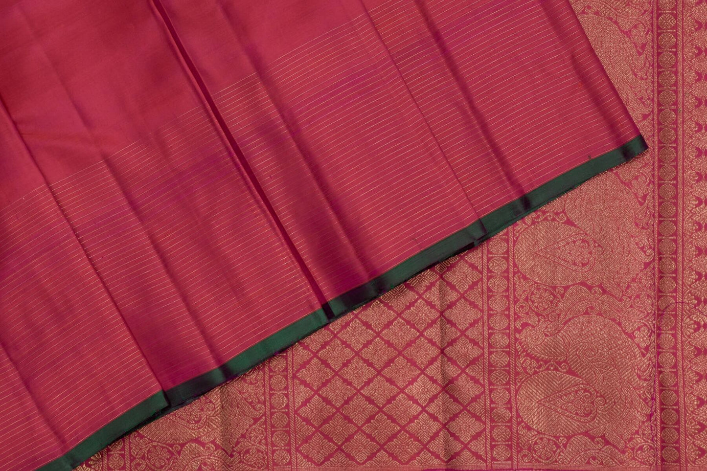 Sita mahalakshmi Kanjivaram silk saree PSSM05SMLRAM240318 - Parisera