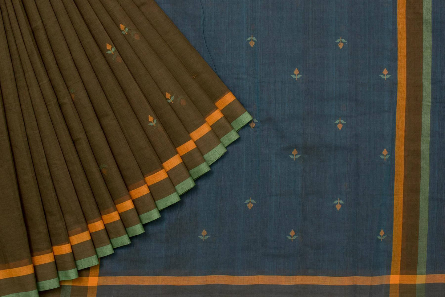 Chettinad Weaves Cotton Saree by Kalakriti Weaves PSKL340018 - Parisera