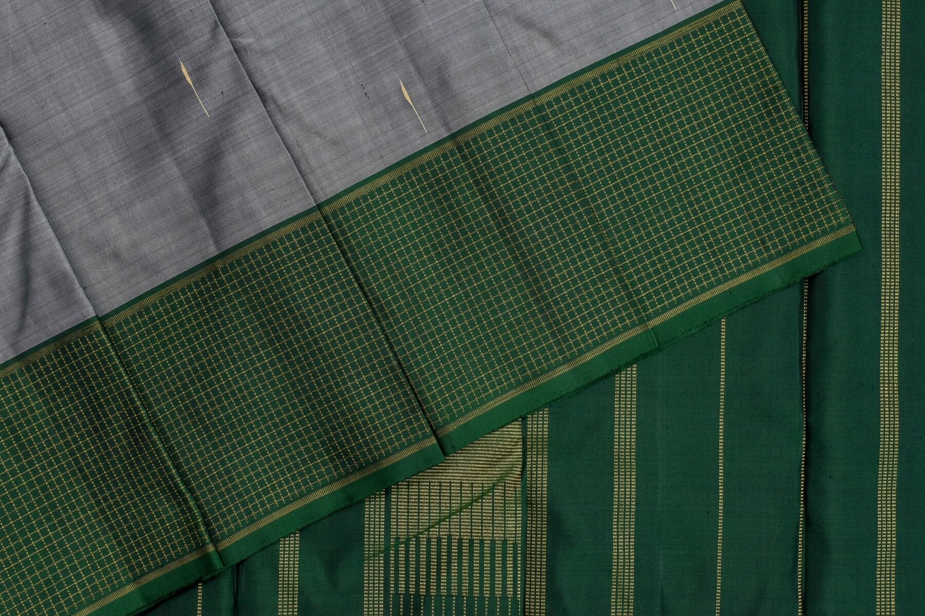 Sita mahalakshmi Kanjivaram silk saree PSSM05SMLRAM240326 - Parisera