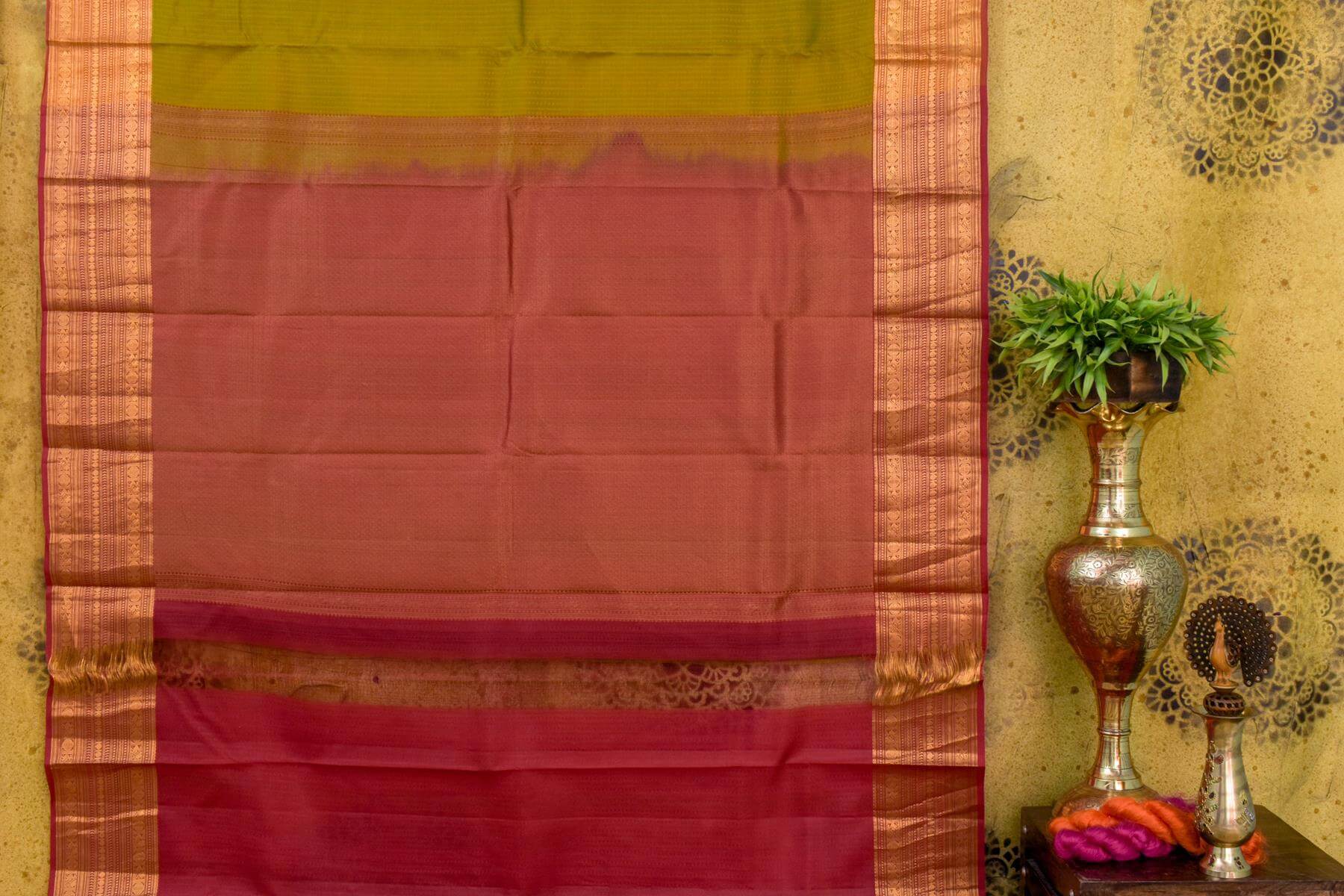 Light Weight Kanjivaram Silk Saree by A Silk Weave PSAC0901338 - Parisera