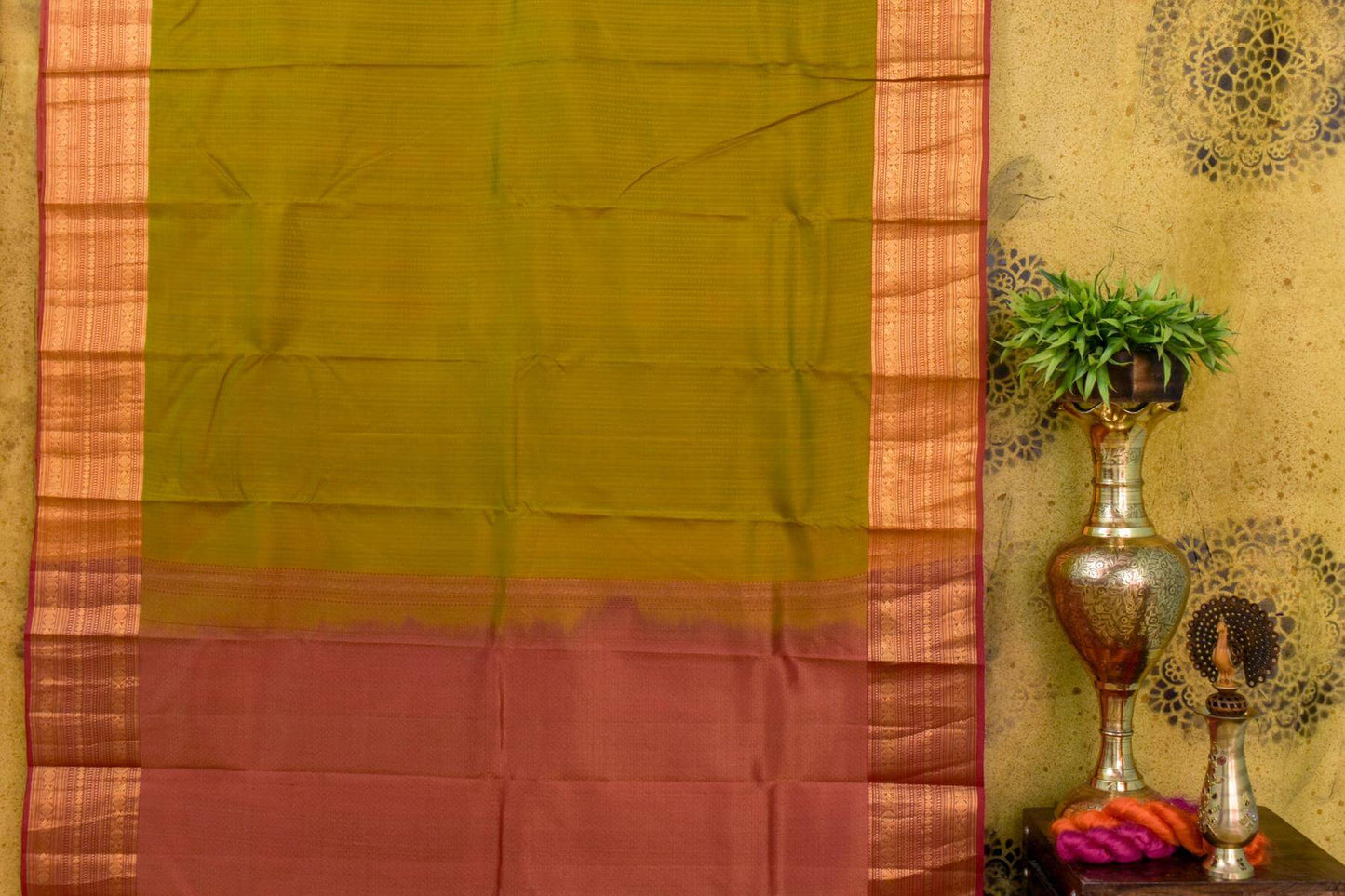 Light Weight Kanjivaram Silk Saree by A Silk Weave PSAC0901338 - Parisera