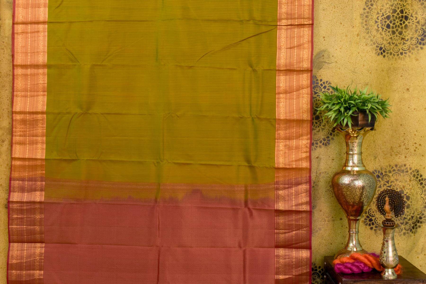 Light Weight Kanjivaram Silk Saree by A Silk Weave PSAC0901338 - Parisera