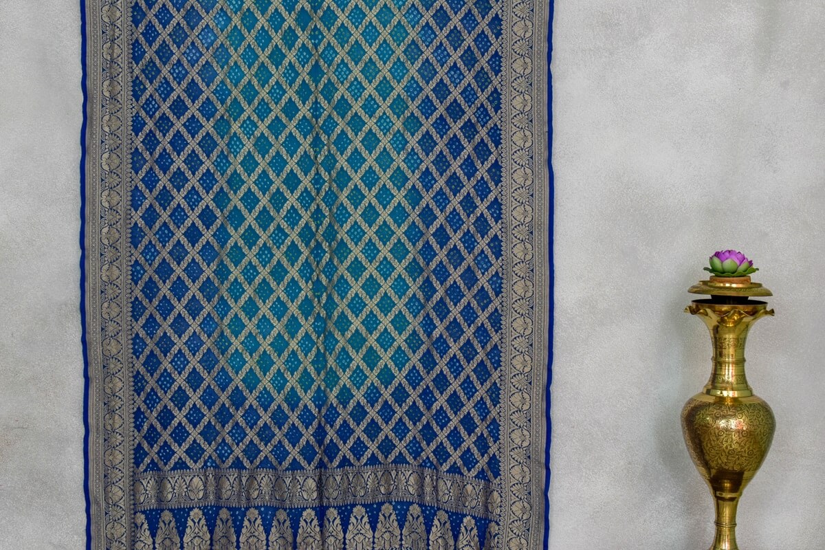 Georgette saree by Chakor PSCK260197 - Parisera