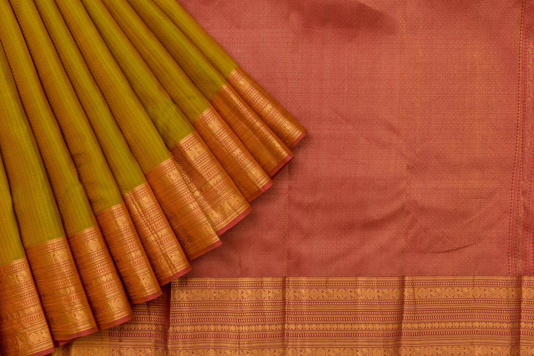 Light Weight Kanjivaram Silk Saree by A Silk Weave PSAC0901338 - Parisera