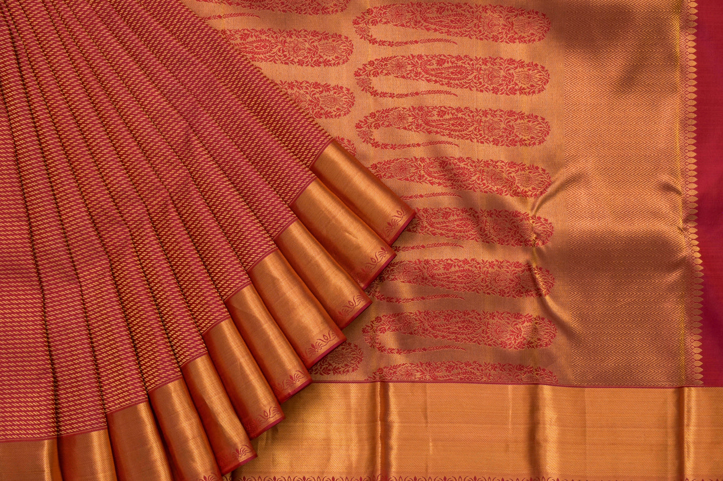 Kanjivaram Silk Saree by Tharakaram PSTK04001