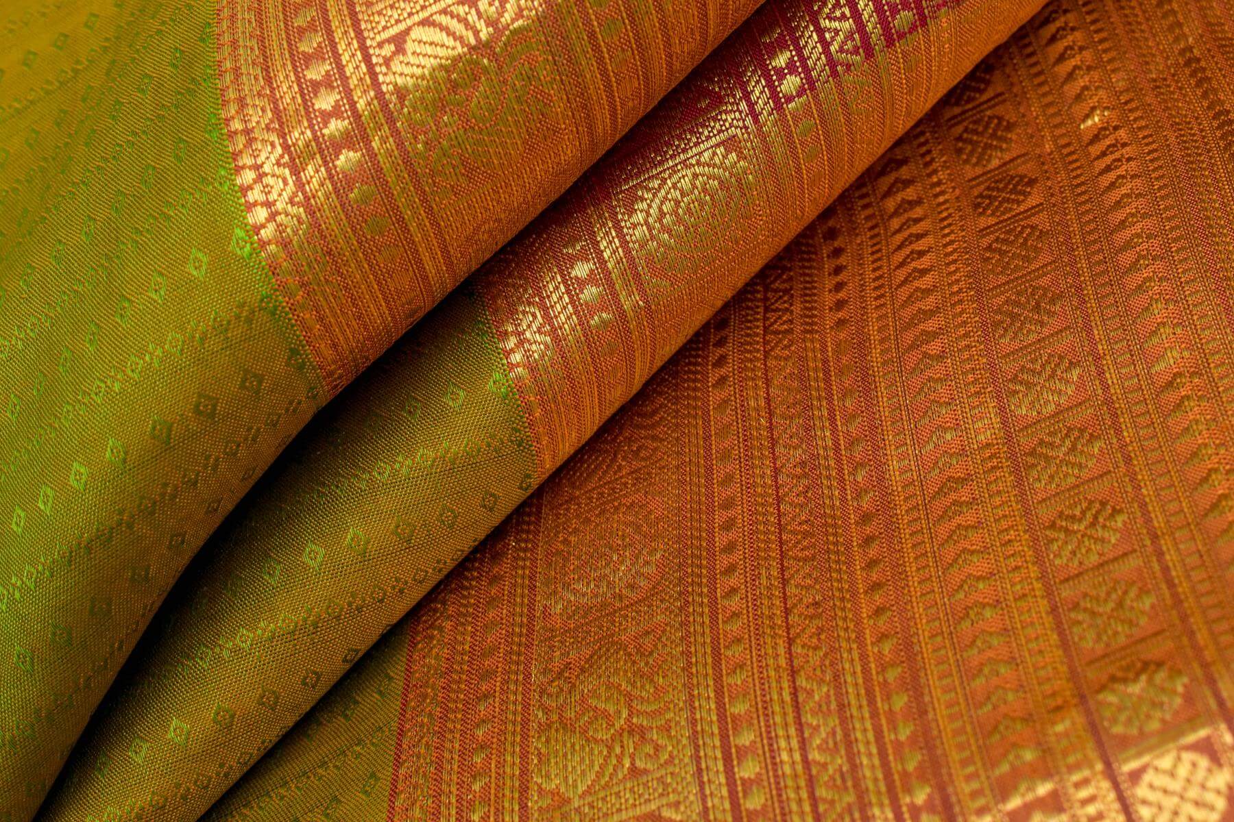 Light Weight Kanjivaram Silk Saree by A Silk Weave PSAC0901338 - Parisera
