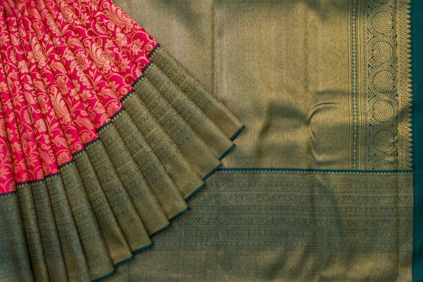 Kanjivaram Silk Saree by Tharakaram PSTK04007