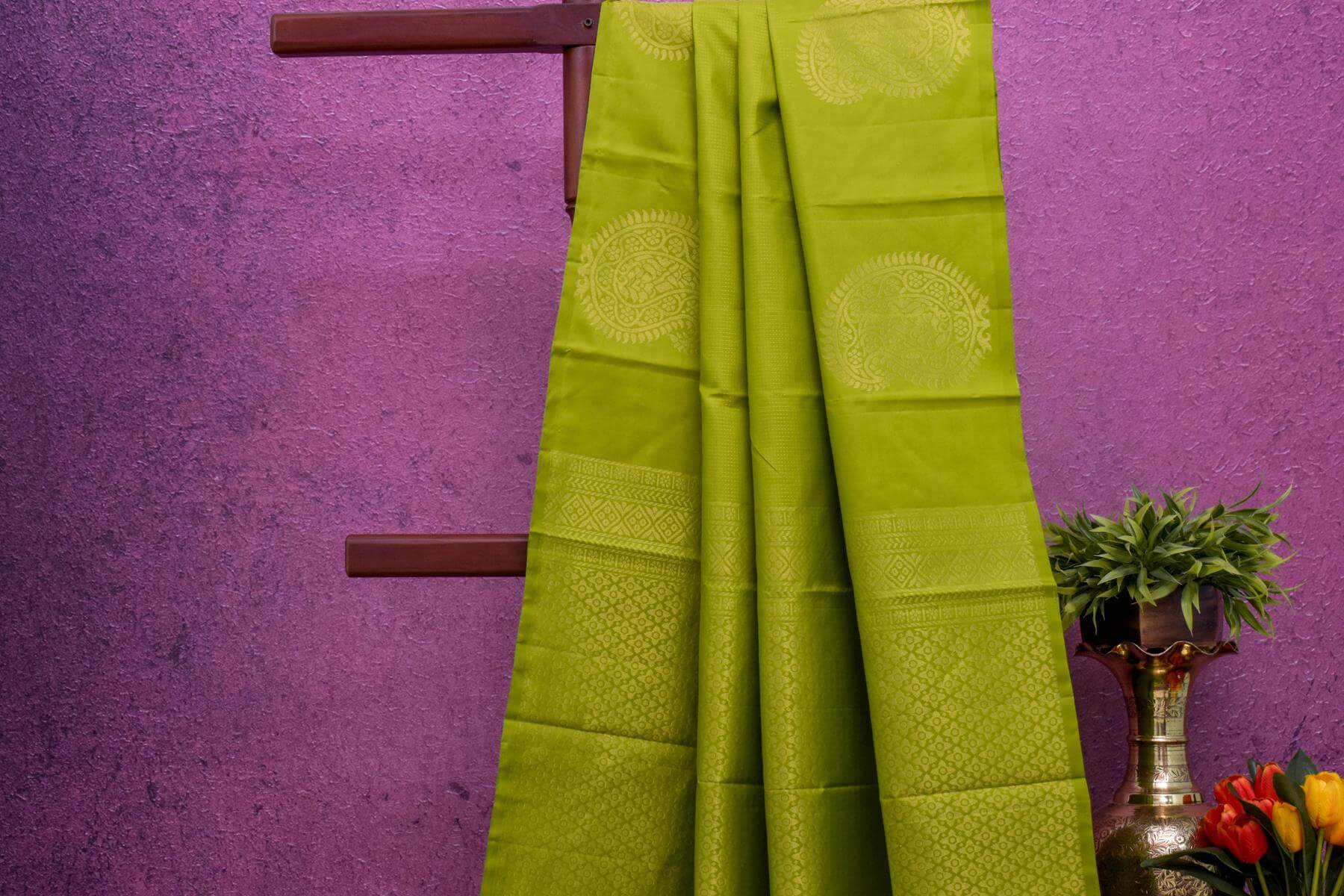 Light Weight Kanjivaram Silk Saree by Shreenivas Silks PSSR014597 - Parisera