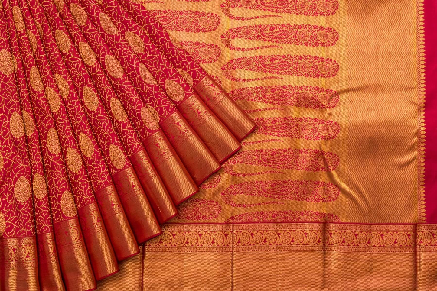 Kanjivaram Silk Saree by Tharakaram PSTK04017