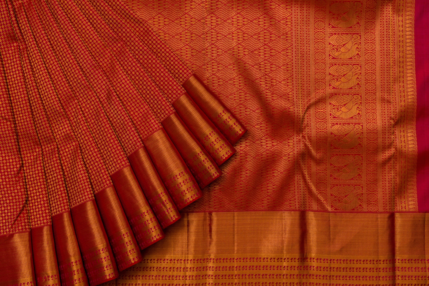 Kanjivaram Silk Saree by Tharakaram PSTK04020
