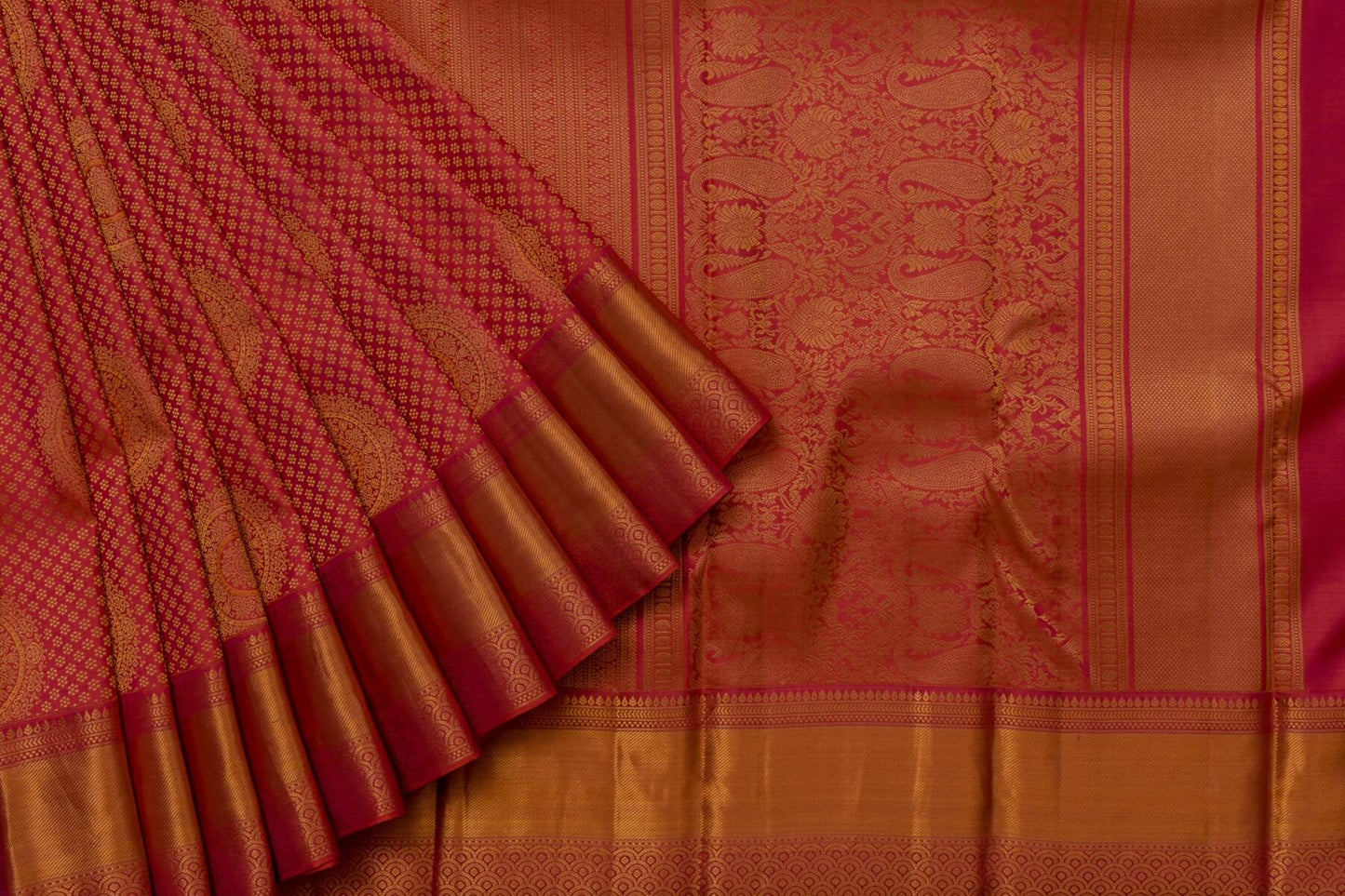 Kanjivaram Silk Saree by Tharakaram PSTK04023