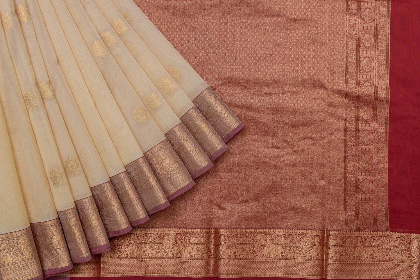 Kora Silk Cotton Saree by Shreenivas Silks PSSR015289