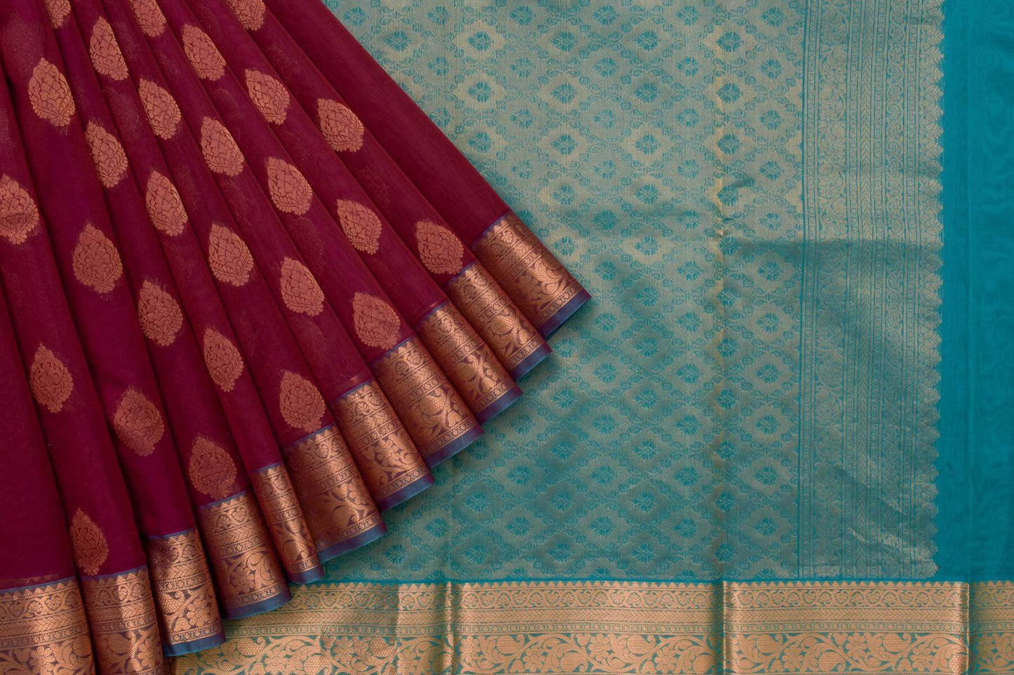Kora Silk Cotton Saree by Shreenivas Silks PSSR015293