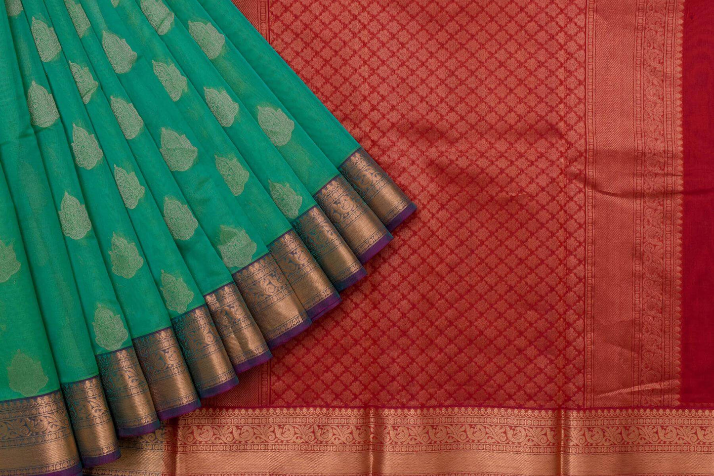 Kora Silk Cotton Saree by Shreenivas Silks PSSR015294