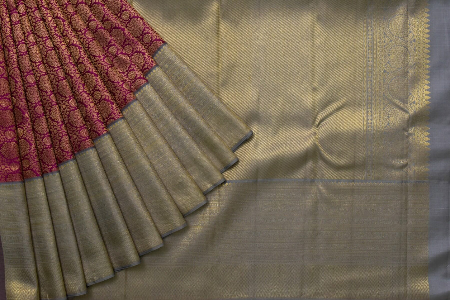 Kanjivaram Silk Saree by Tharakaram PSTK04031