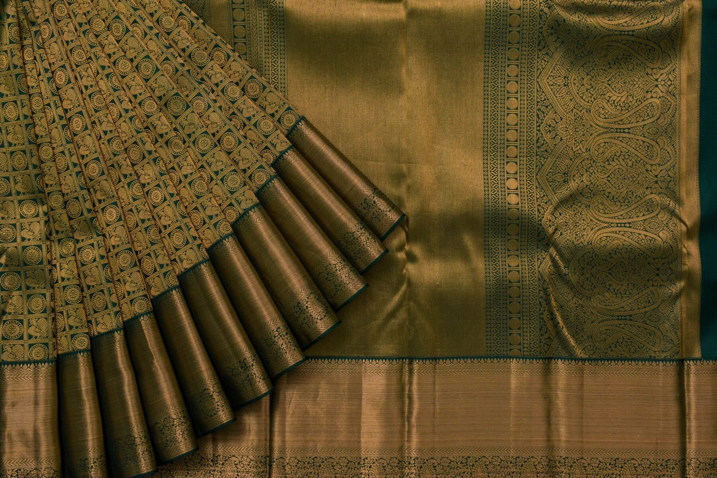Kanjivaram Wedding Silk Saree by Tharakaram Silk House