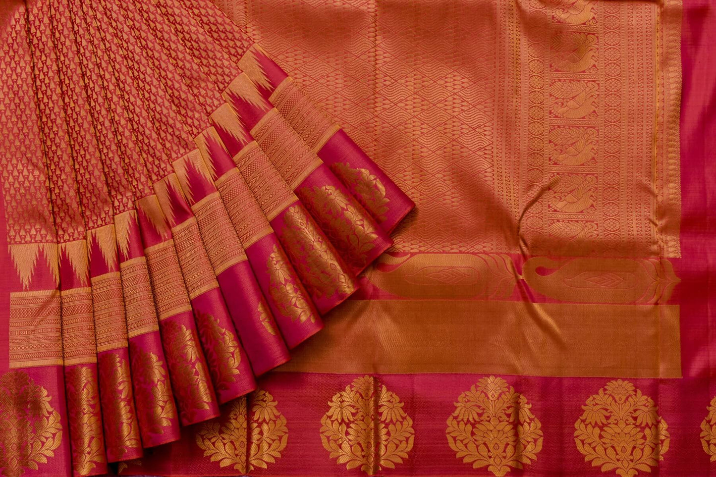 Kanjivaram Silk Saree by Tharakaram PSTK04038