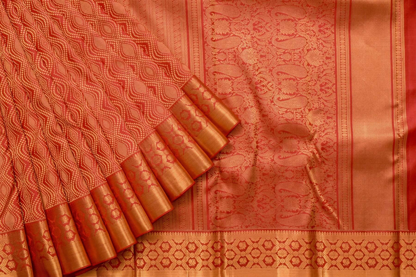 Kanjivaram Silk Saree by Tharakaram PSTK04046