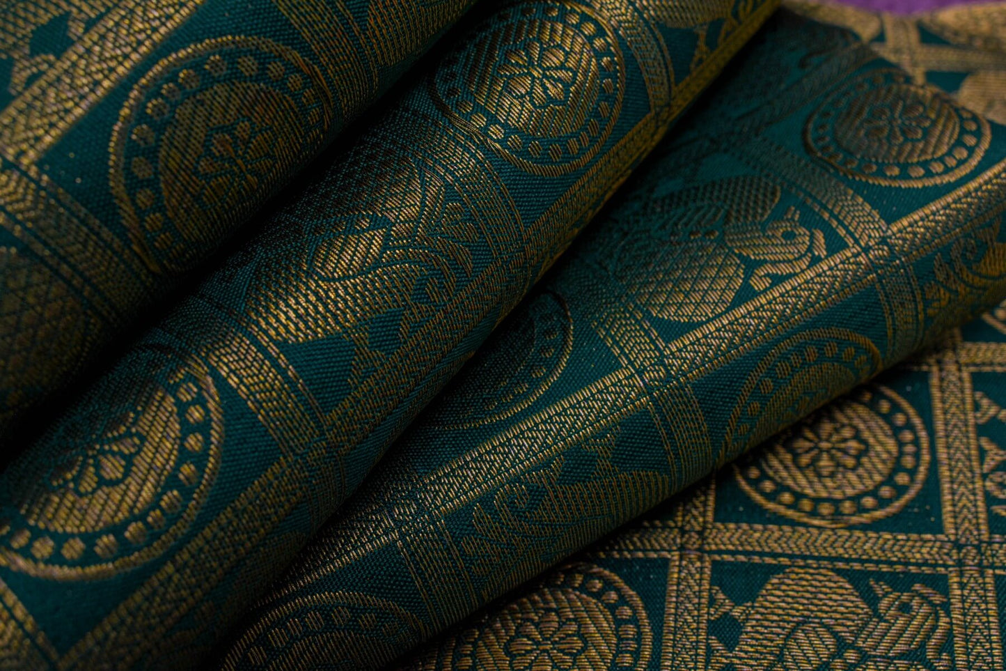 Kanjivaram Wedding Silk Saree by Tharakaram Silk House