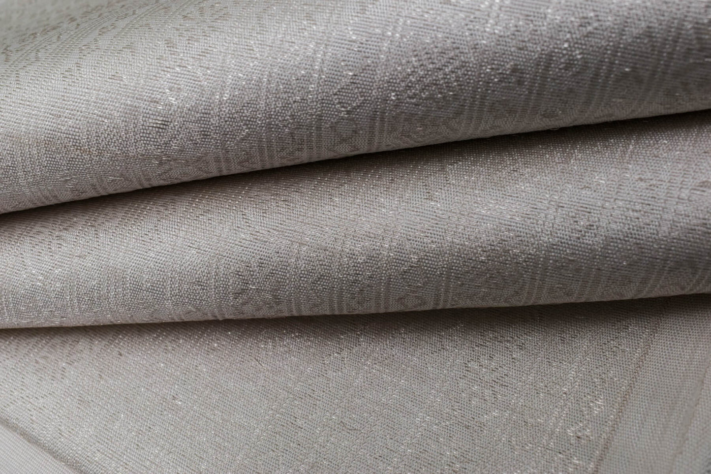 Silver Zari white silk saree