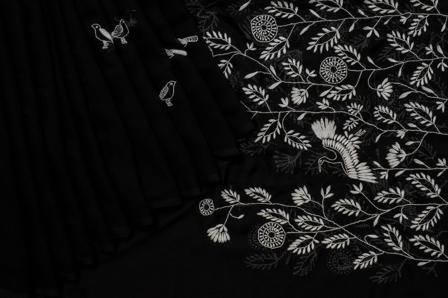 Coorv designs Georgette saree PSCO110116