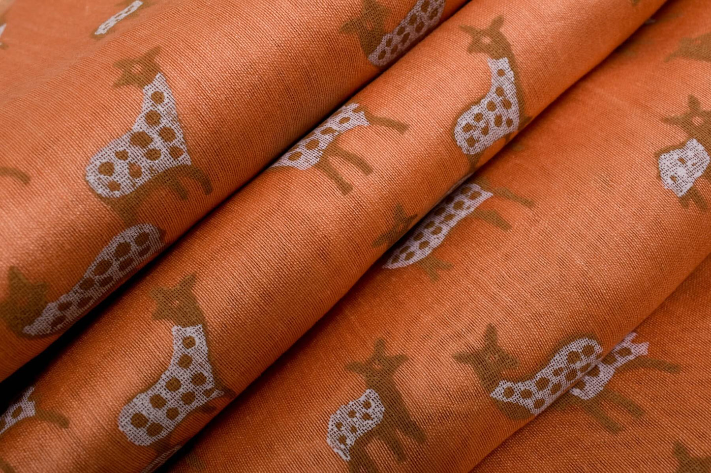 Coorv designs Chanderi saree PSCO110124