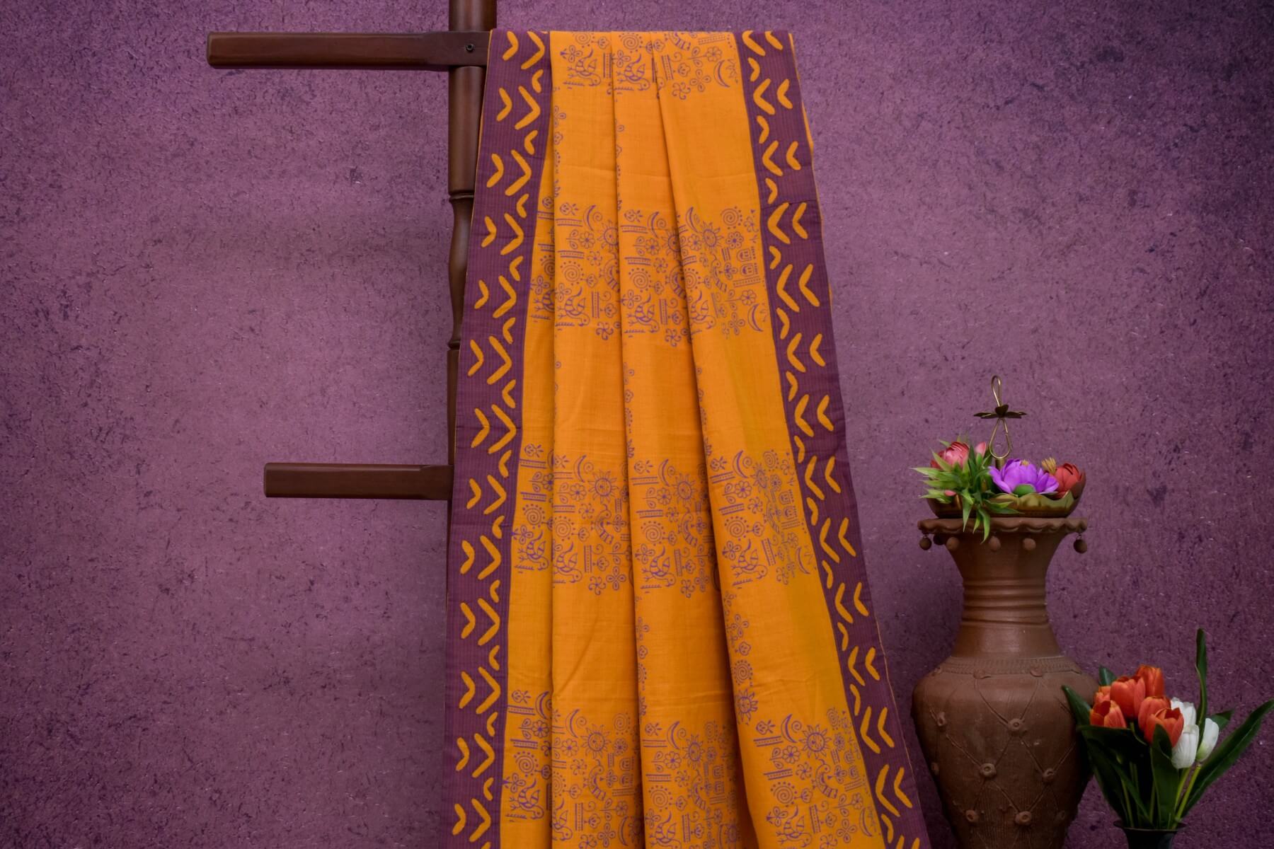 Mangalgiri Cotton saree by Sameeksha PSSH340002 - Parisera