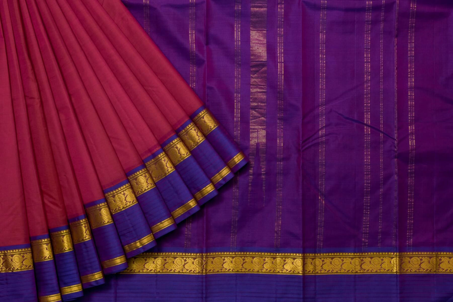 Light weight Kanjivaram Silk Saree by Shreenivas Silks PSSR015635