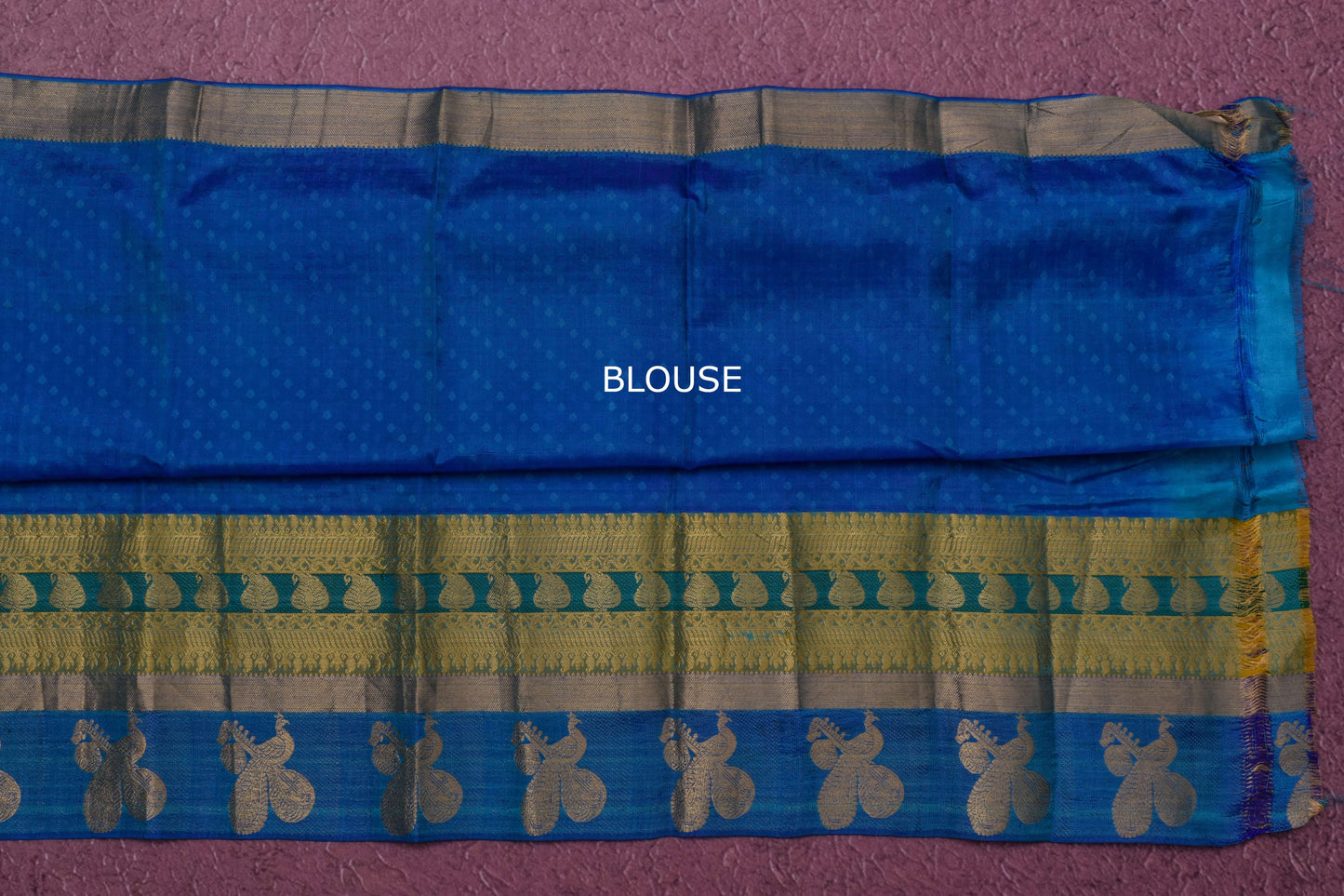 Block printed Light weight Kanjivaram Silk Saree by Shreenivas Silks PSSR015596