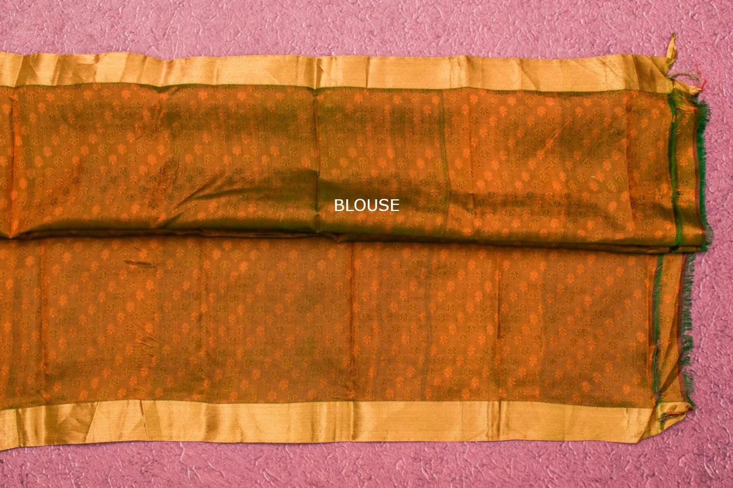 Block printed Light weight Kanjivaram Silk Saree by Shreenivas Silks PSSR015597