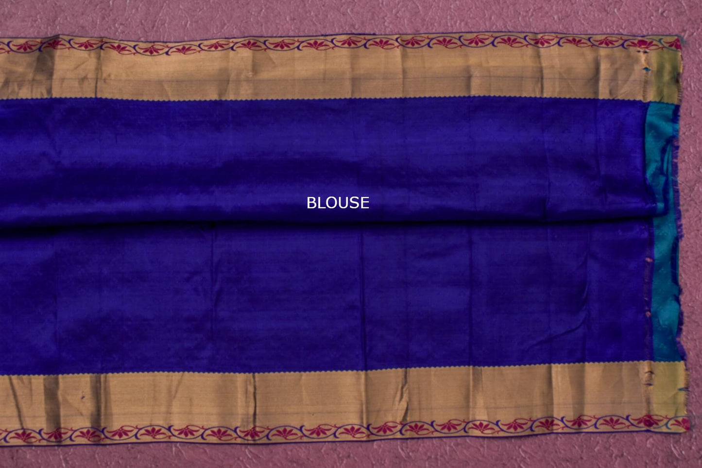 Block printed Light weight Kanjivaram Silk Saree by Shreenivas Silks PSSR015609