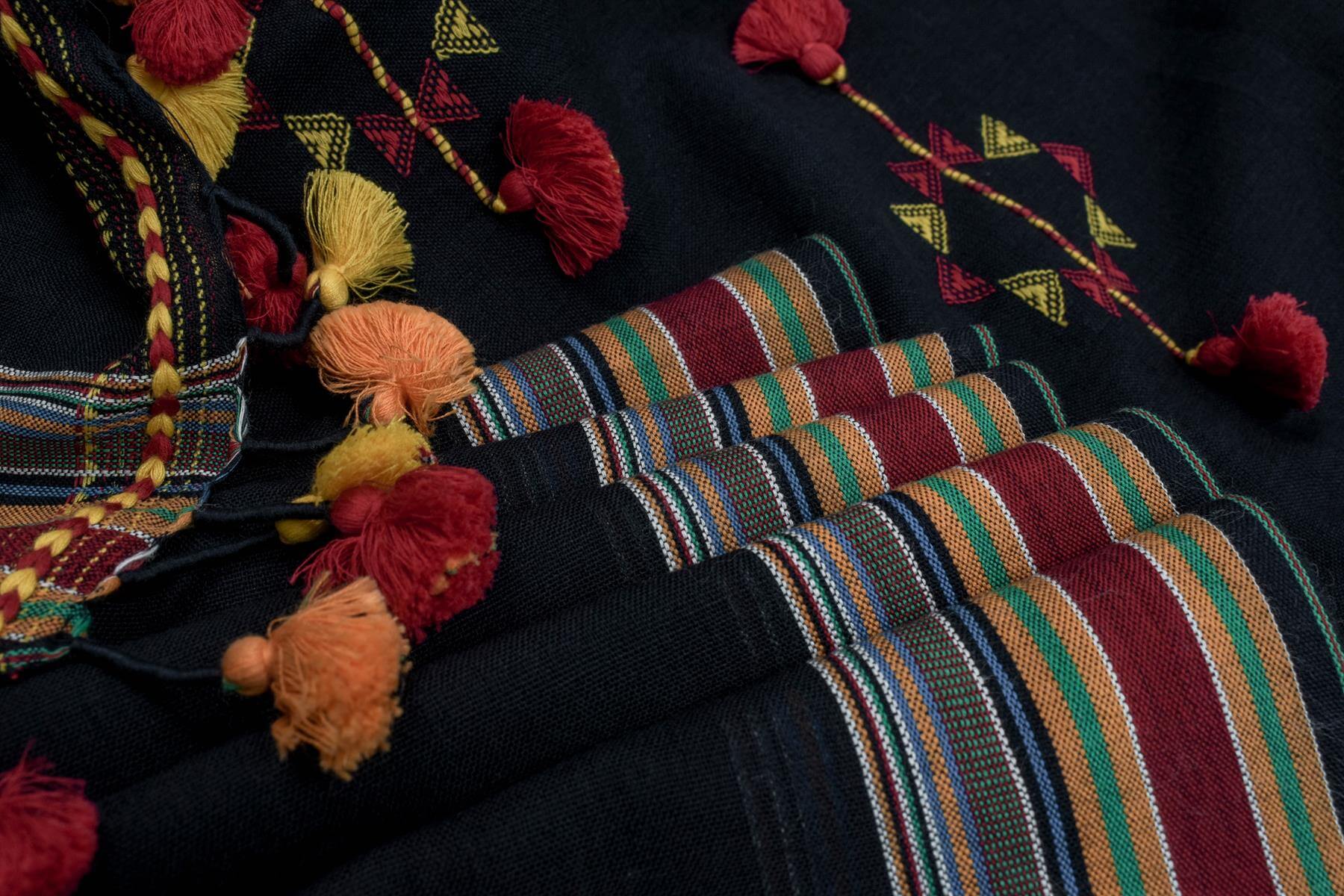 Chakor bhujodi cotton saree PSCK260204 - Parisera