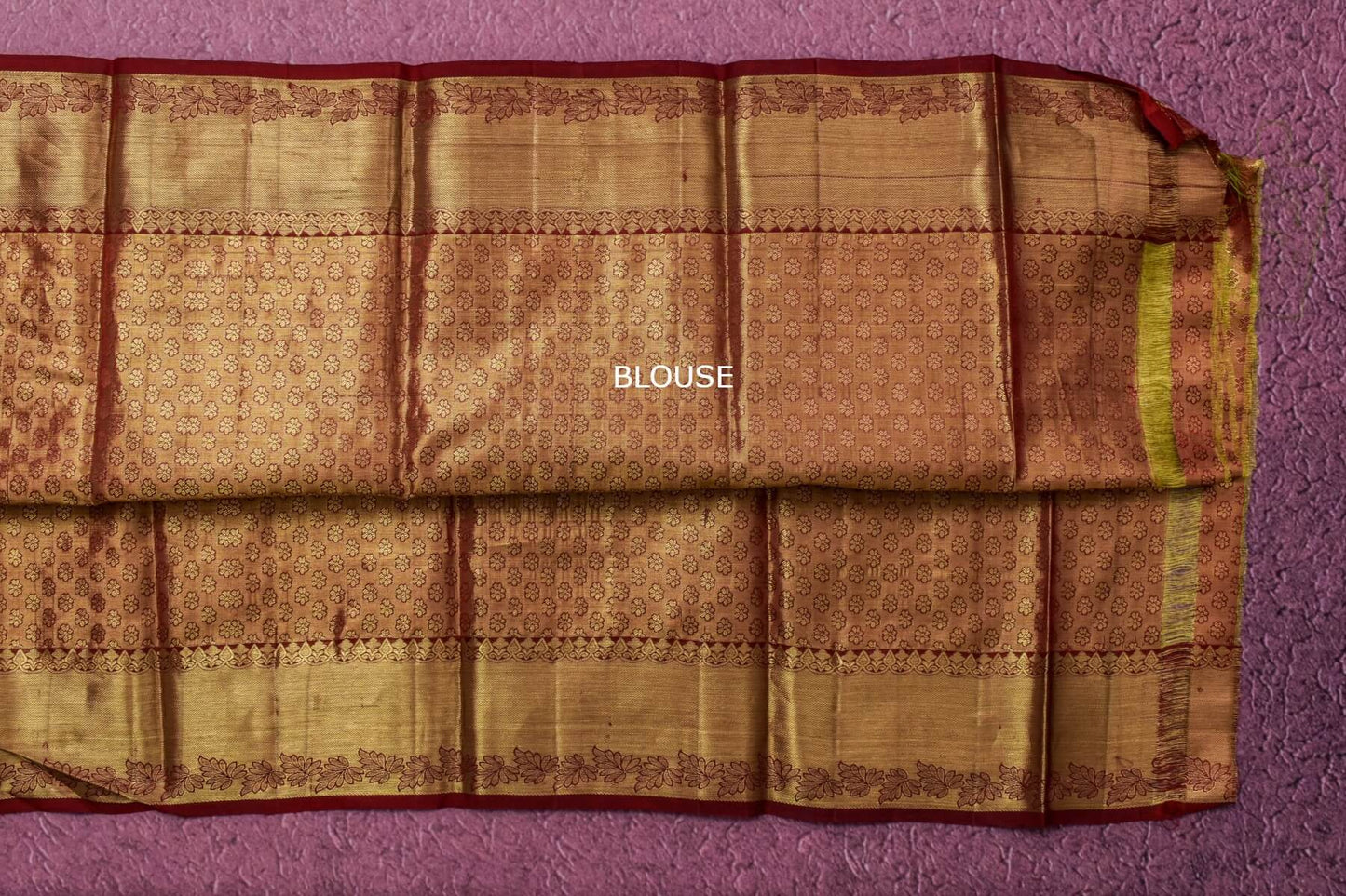 Bright Green Kanjivaram Silk Saree by Tharakaram PSTK04064