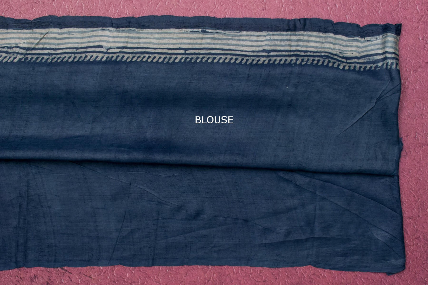 Batik print Tussar silk saree by Weavers studio PSWS140036