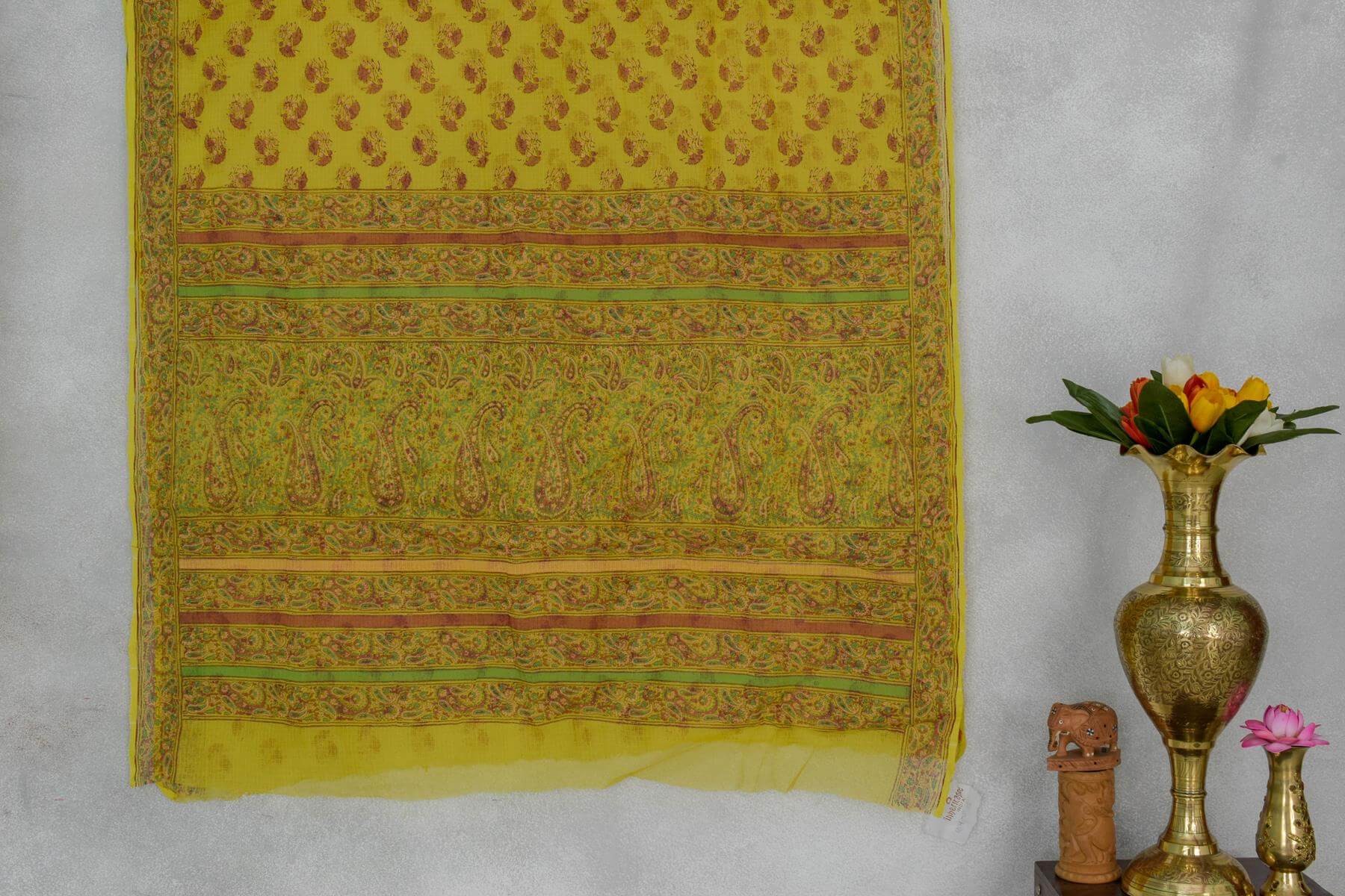 Cotton sarees by Inheritance India PSSW290098 - Parisera