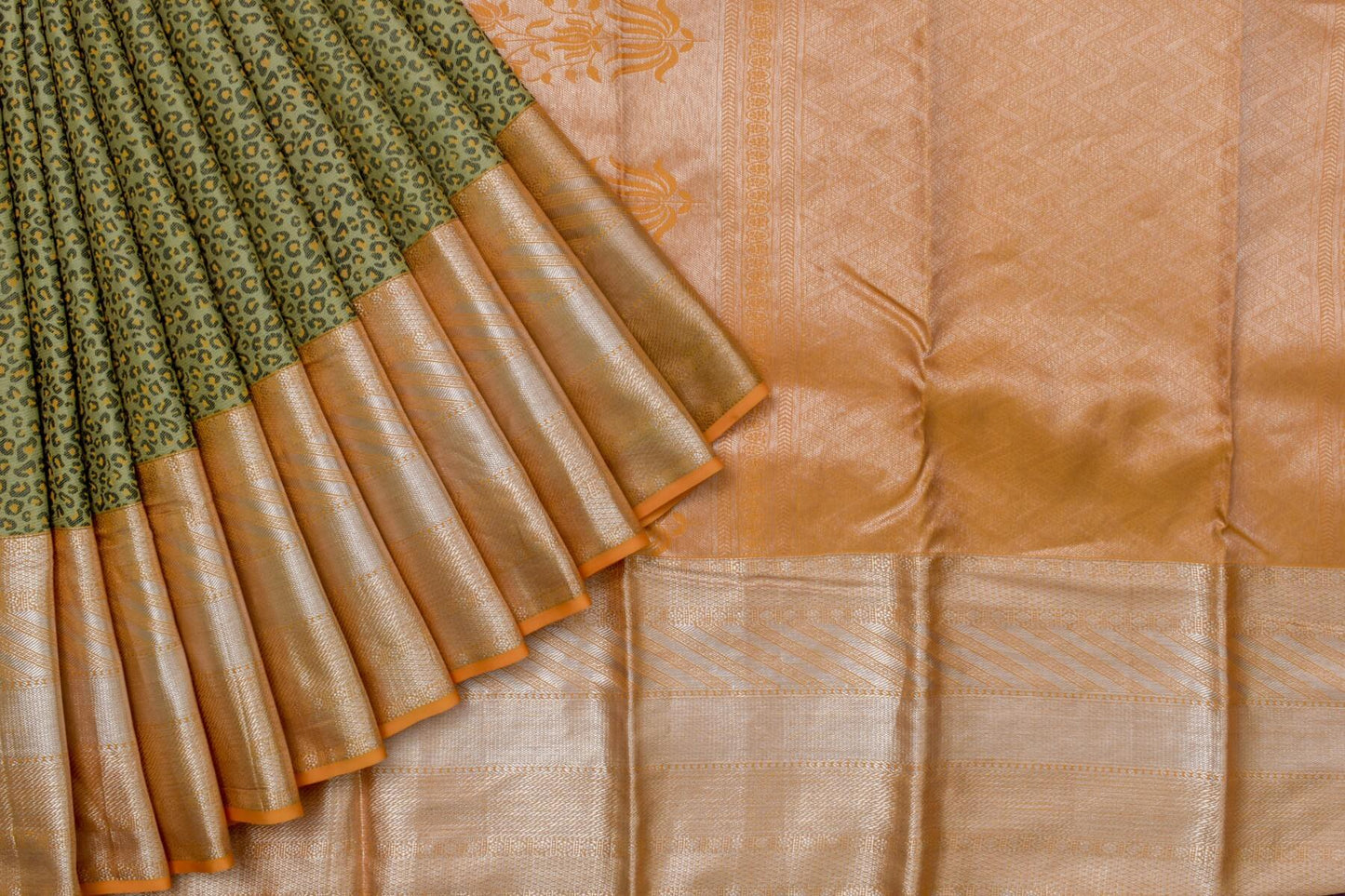 Kanjivaram Silk Saree by Sita Mahalakshmi PSSM05SMLDAY230406