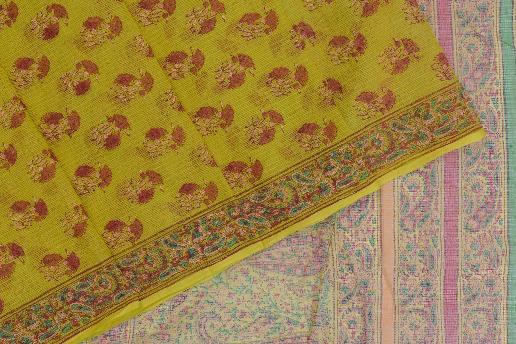 Cotton sarees by Inheritance India PSSW290098 - Parisera